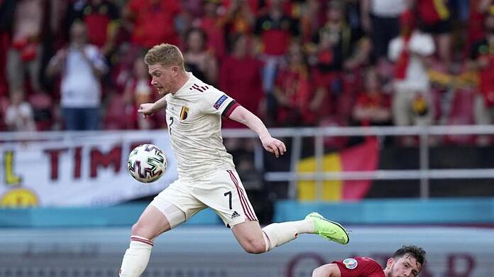 Belgiens Sieggarant gegen Dänemark: Kevin De Bruyne.