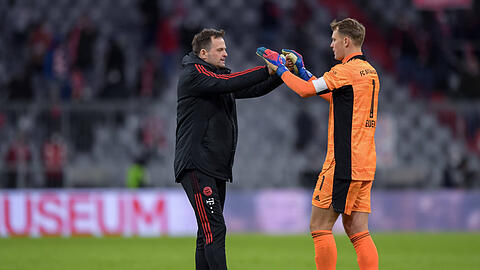 Sind eng befreundet: Toni Tapalovic (r.) und Neuer.