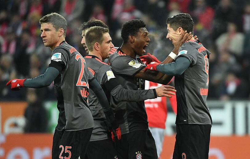 Robert Lewandowski gelang nur vier Minuten nach dem 0:1-Rückstand der Ausgleichstreffer.