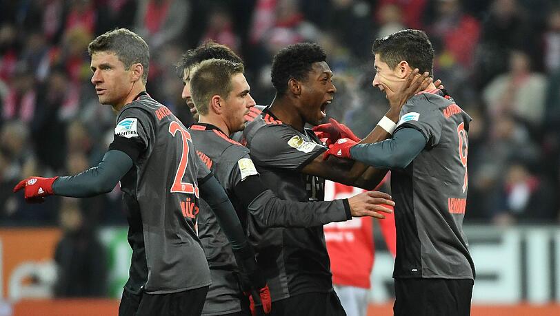 Robert Lewandowski gelang nur vier Minuten nach dem 0:1-Rückstand der Ausgleichstreffer.