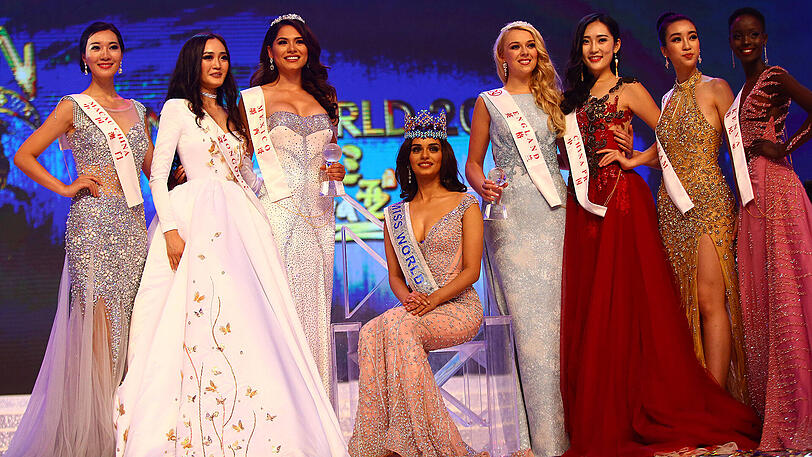 Die neue "Miss World" heißt Manushi Chhillar und kommt aus Indien. Die Bilder.