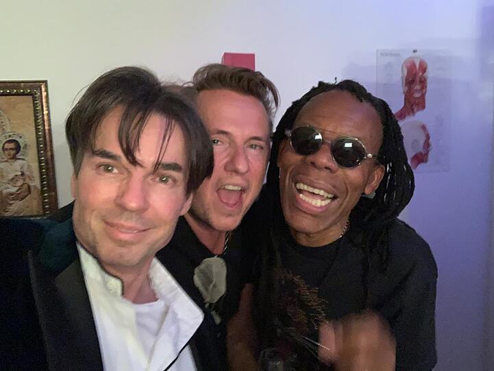 Bruce Reith, Dirk Ippen und Greg Bannis (Ex "Hot Chocolate")