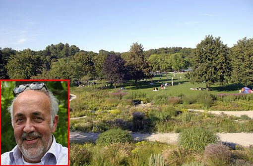 SPD-Politiker Günter Keller "walkt" gern durch den Westpark.