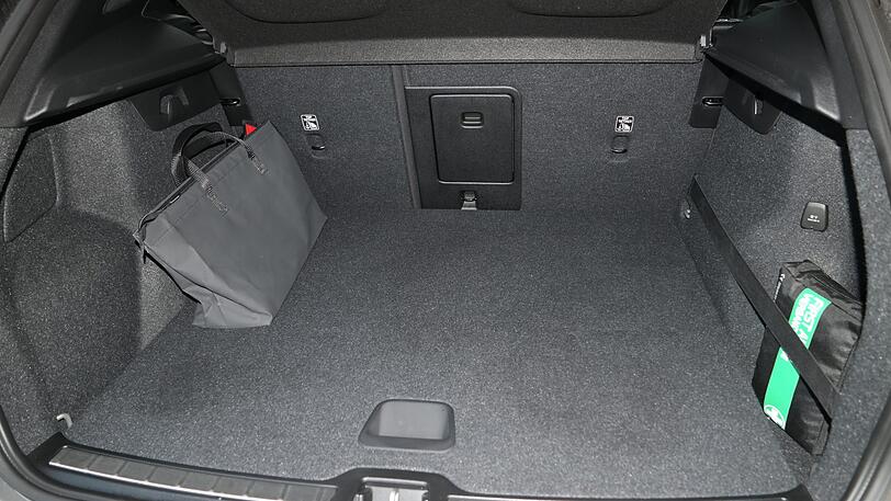 Glattflächig und ausreichend geräumig: der Kofferraum des XC40.
