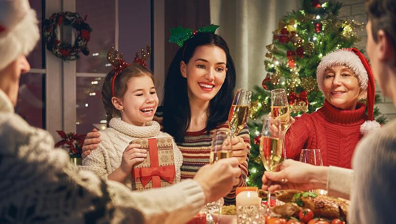 Weihnachten ist für viele Menschen Familienzeit.