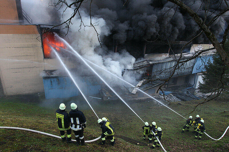 Die Bilder vom Großbrand