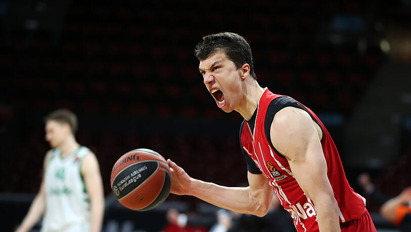 Vladimir Lucic wurde zum Matchwinner der Bayern-Basketballer.