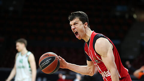 Vladimir Lucic wurde zum Matchwinner der Bayern-Basketballer.