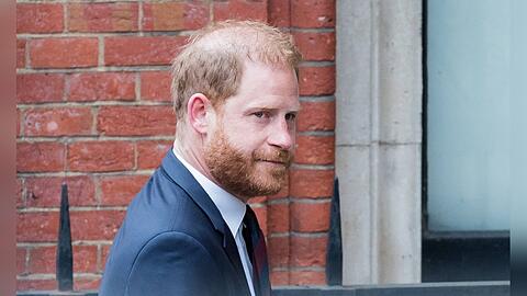 Prinz Harry vor dem Londoner Gericht am 9. April 2025.