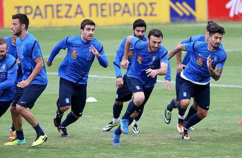 Auch die griechische Nationalmannschaft muss noch um das WM Ticket kämpfen. Noch sind die Griechen punktgleich hinter Bosnien Herzegowina auf Rang 2.