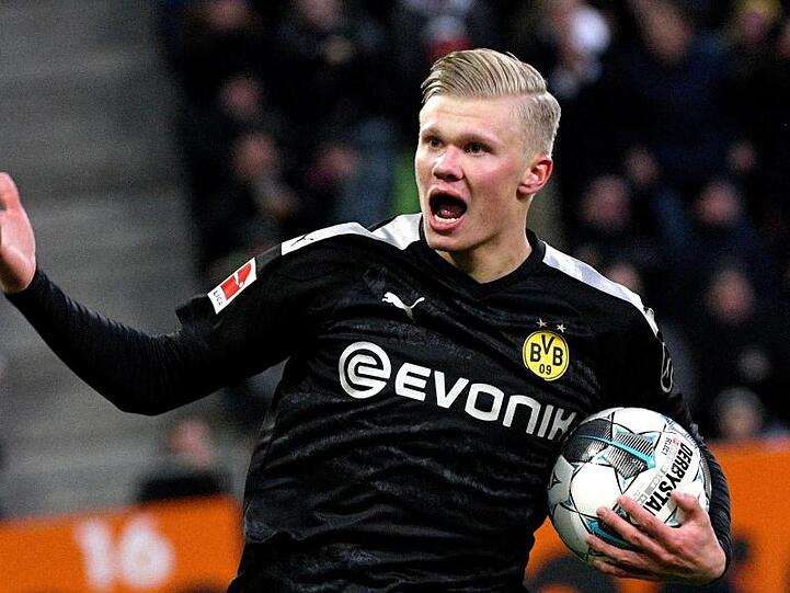Steht vor seinem Heimdebüt bei Borussia Dortmund: Shootingstar Erling Haaland.