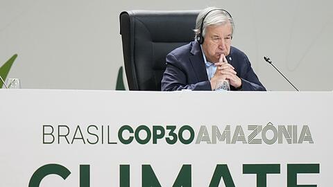 Ernster Warner: UN-Generalsekretär Guterres