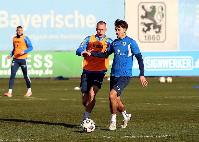 Hoffnungstr&auml;ger f&uuml;r die neue Saison: Lasse Fa&szlig;mann (l.) und Damjan Dordan.