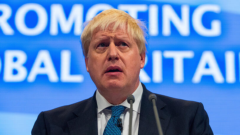 Würde gern in Sirte Urlaub machen: Boris Johnson. Würde gern in Sirte Urlaub machen: Boris Johnson.