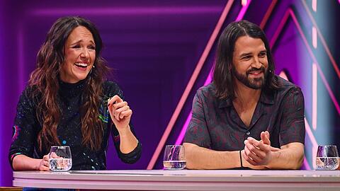 Carolin und David Kebekus wollen gegen Geschwisterpaare in einem TV-Duell gewinnen.