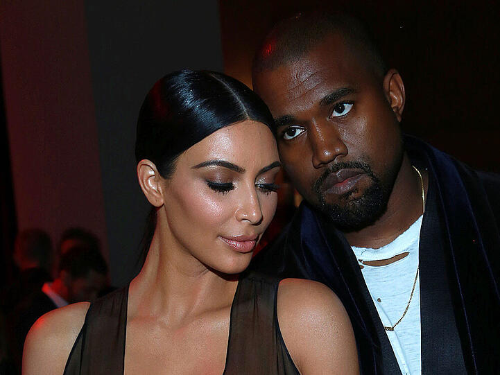 Glückliche Ehe: Kim Kardashian und ihr Mann Kanye West