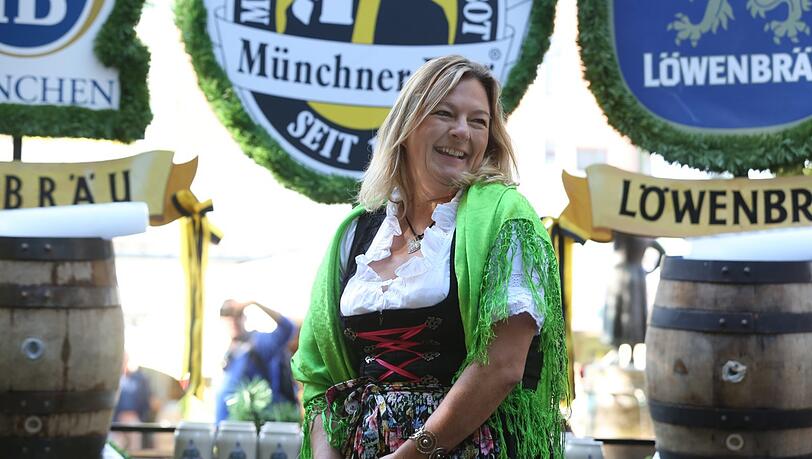 Wiesnstadträtin Anja Berger. Wiesnstadträtin Anja Berger.