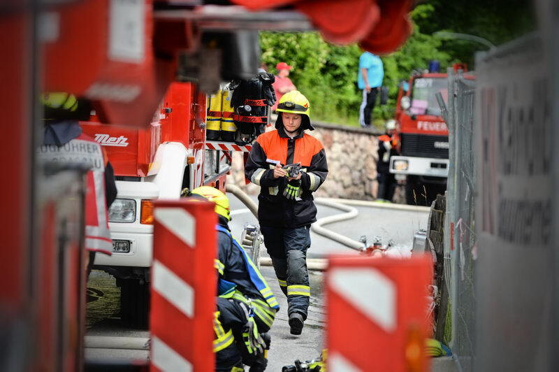 Feuerwehreinsatz in Marquartstein: Die Bilder.