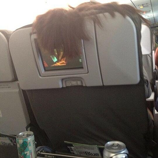 Kurioses und Abstoßendes aus dem Flugreise-Alltag - Die Bilder von "Passenger Shaming"