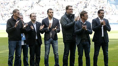 Ein Bild aus besseren Tagen: Die Führungsriege des TSV 1860.