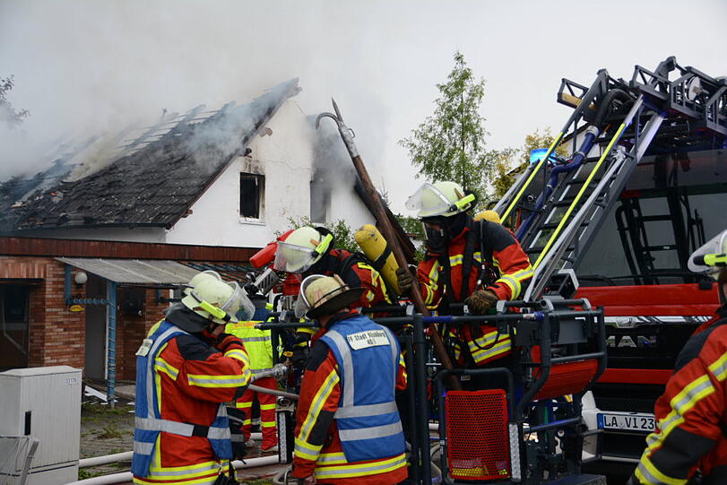 Sehen Sie hier weitere Bilder vom Unglück in Bodenkirchen.