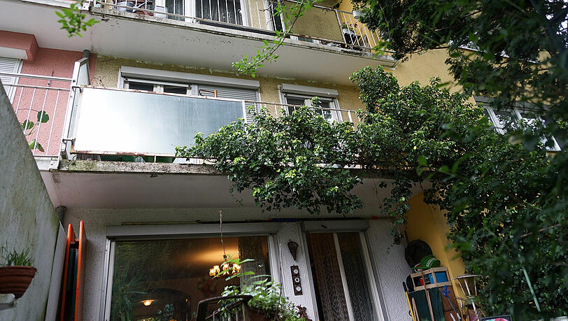 Das Haus in der Bodelschwinghstraße in Obergiesing. Das Haus in der Bodelschwinghstraße in Obergiesing.