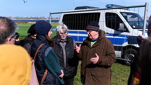 Umweltminister Till Backhaus (SPD) war &uuml;ber Ostern mehrfach vor Ort.