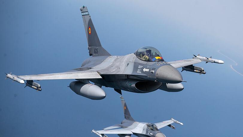 Im Baltikum &uuml;bernehmen Kampfjets aus Nato-Staaten die Luftraum&uuml;berwachung. (Archivbild)