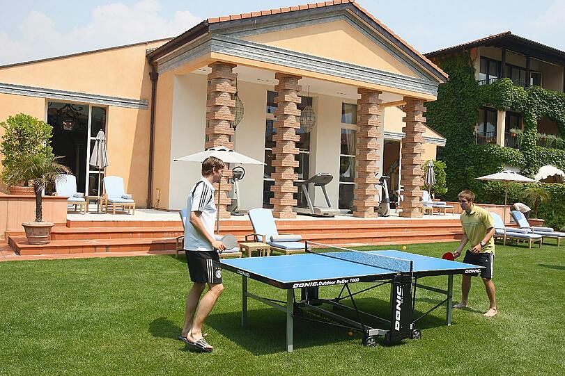 Wie schon 2008 bereitet sich die DFB-Elf im 5-Sterne-Hotels «Giardino» in Ascona auf die EM vor.