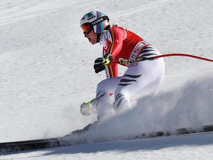 Stürzte beim Super-G in Garmisch: Abfahrtssiegerin Viktoria Rebensburg.