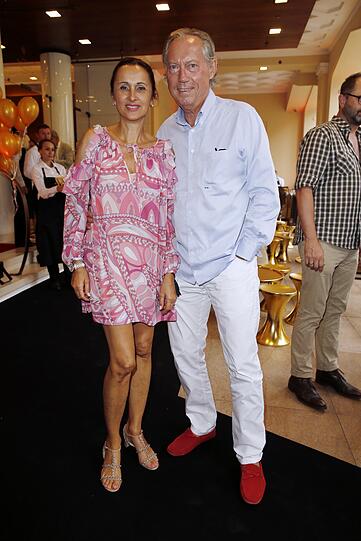 Schönheitschirurg Professor Werner Mang und seine Frau Sybille
