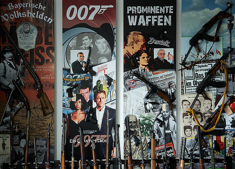 Weitere Bilder aus dem Waffenmuseum des LKA.