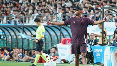 Trainer des FC Bayern: Vincent Kompany.