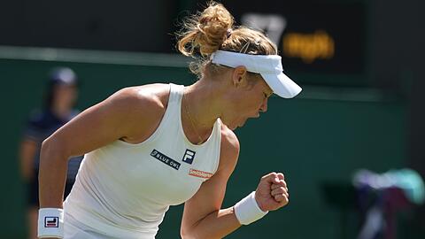 Laura Siegemund darf jubeln.