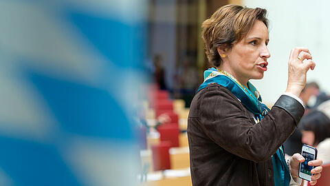 Christine Haderthauer steht wegen der Modellbau-Affäre mächtig unter Druck.