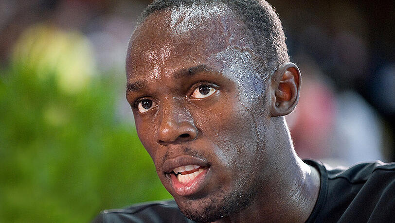 Usain Bolt macht seit seinem Karriereende deutlich weniger Sport. Usain Bolt macht seit seinem Karriereende deutlich weniger Sport.
