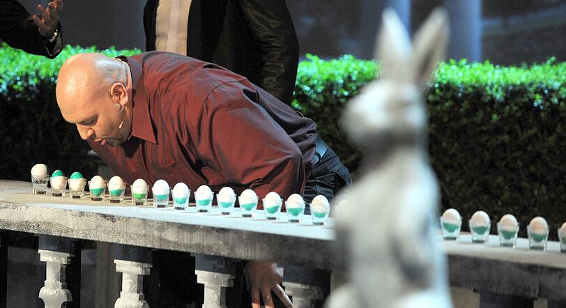 Stars am Rand der Zielgeraden &ndash; Thomas Gottschalk moderierte in Offenburg sein letztes reguläres &bdquo;Wetten, dass..?&ldquo; &ndash; Anna Netrebko, Whoopi Goldberg und Hugh Laurie waren dabei. Die Bilder.