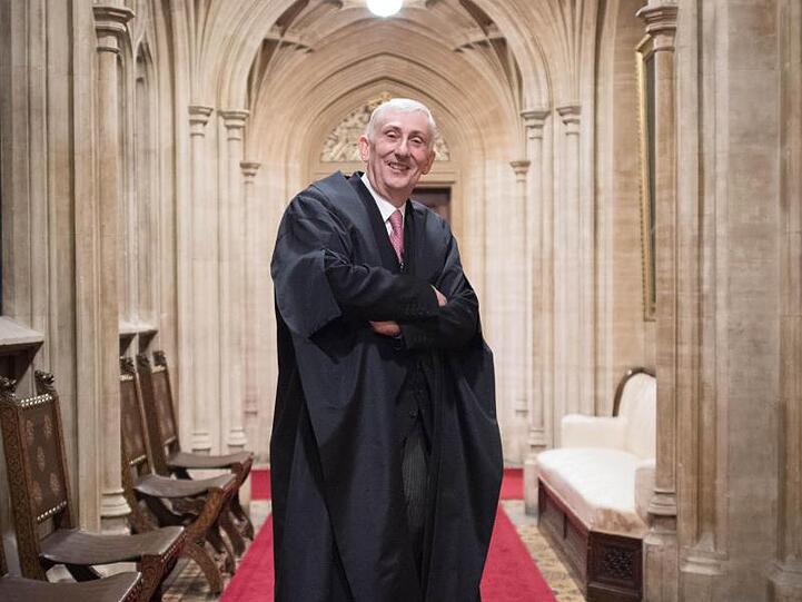 Neuer Präsident im britschen Unterhaus: Lindsay Hoyle im Palace of Westminster.