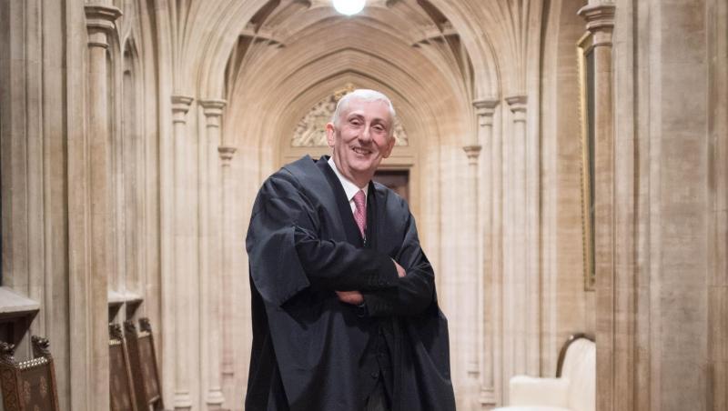 Neuer Präsident im britschen Unterhaus: Lindsay Hoyle im Palace of Westminster. Neuer Präsident im britschen Unterhaus: Lindsay Hoyle im Palace of Westminster.