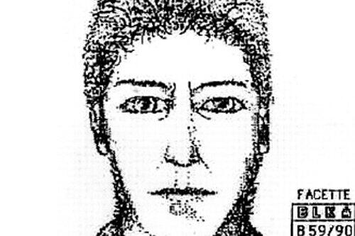Mit diesem Bild fahndete die Polizei 1990 nach dem Täter.