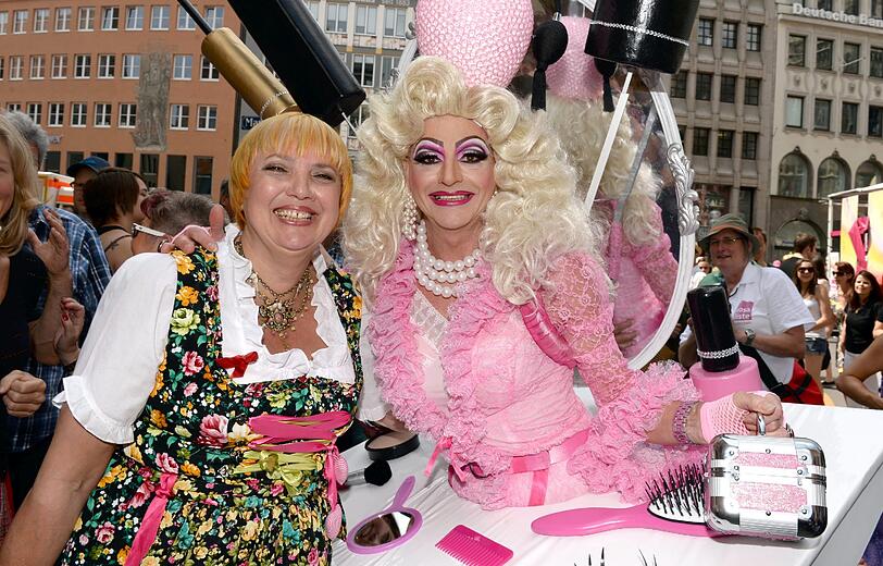 Die Bilder vom Christopher Street Day in der Münchner Innenstadt