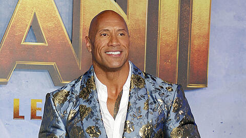 Dwayne "The Rock" Johnson gewann einen der beliebten "Blimps" bei den amerikanischen Kid's Choice Awards