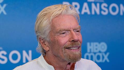 Sir Richard Branson bei einem Auftritt in New York.