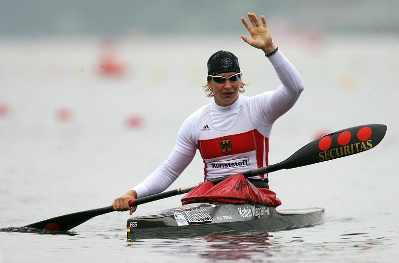 Platz 8 - Katrin Wagner-Augustin: Zwischen 2000 und 2012 sicherte sich die Kanutin insgesamt vier Gold-, eine Silber- und eine Bronze-Medaille bei Olympischen Sommerspielen.