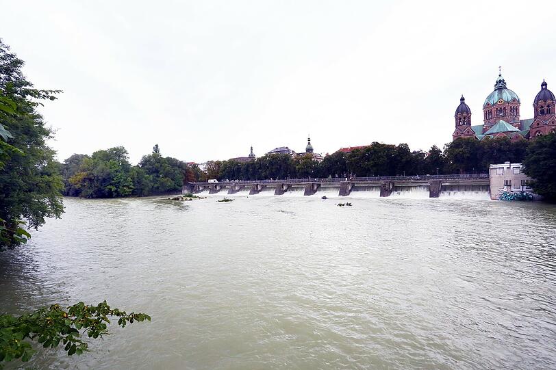 Ein Stück wilde Natur mitten in der Stadt &ndash; die Bilder von der Isar am Wochenende.