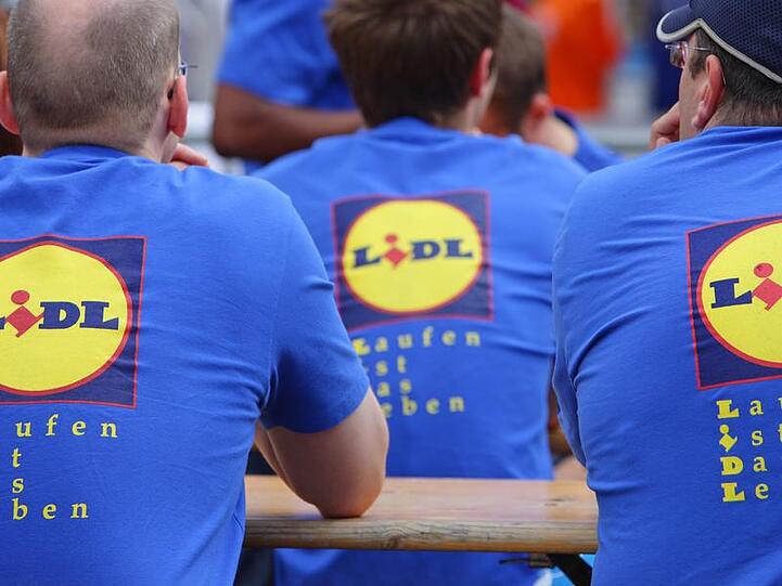 Lidl-Mitarbeiter
