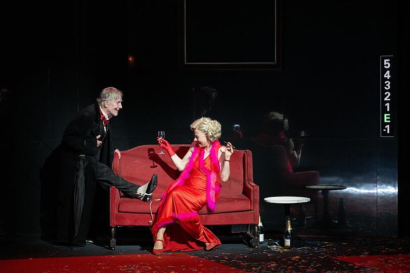 Manfred Zapatka und Barbara Melzl in "Minetti".
