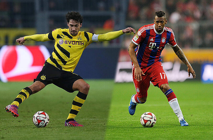 Mats Hummels &ndash; Jerome Boateng:
&bdquo;Die beiden besten deutschen Innenverteidiger nehmen sich auf höchstem Niveau nicht viel.&ldquo; 2,5:0,5.