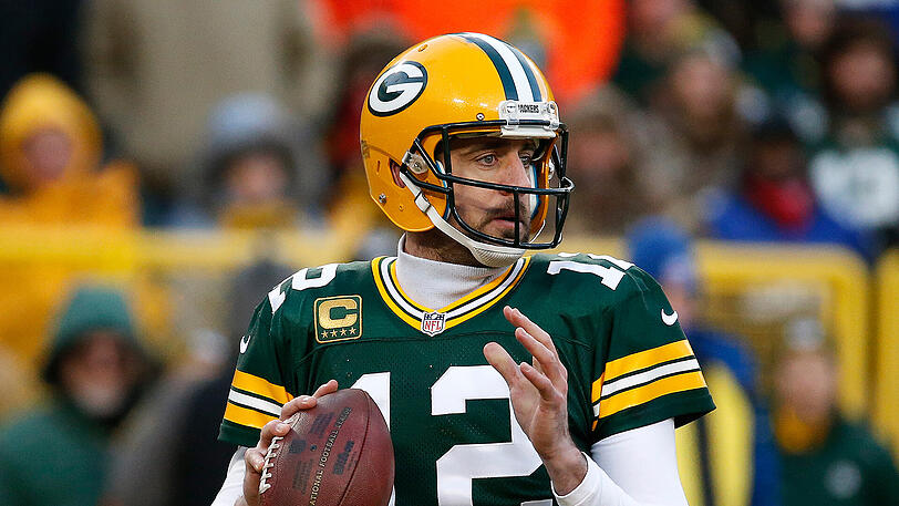 Zeigte eine grandiose Leistung gegen die New York Giants: Packers-Quarterback Aaron Rodgers.