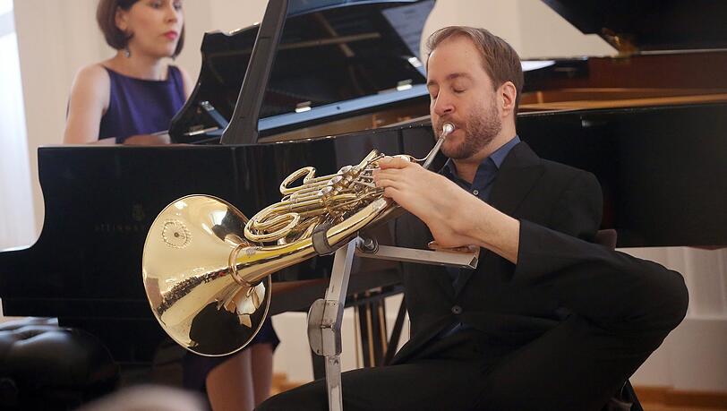 Hornist Felix Klieser. Hornist Felix Klieser.